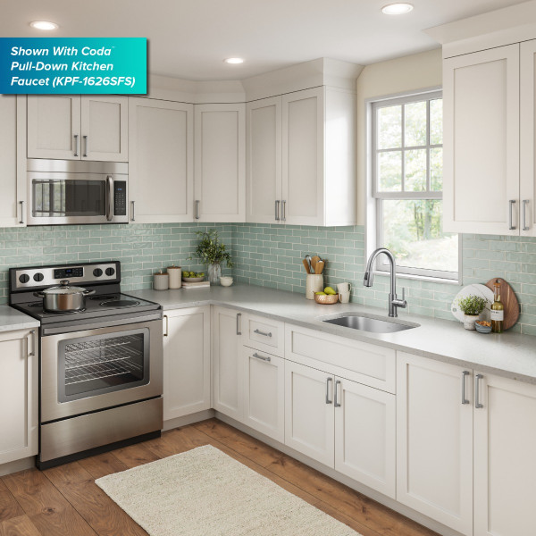 Kraus KBU12 Premier 23” Undermount Single Bowl 18-Gauge Stainless Steel Kitchen Sink
