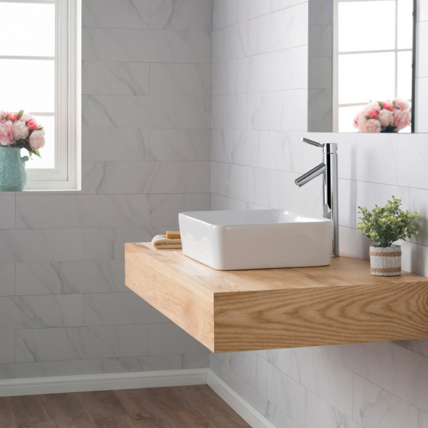 Kraus KCV-121 18'' Rectangular Bathroom Ceramic Vessel