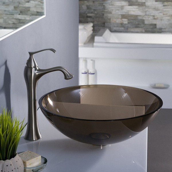 Kraus EF-15000 Ventus Solid Brass Construction Single Lever Vessel Faucet