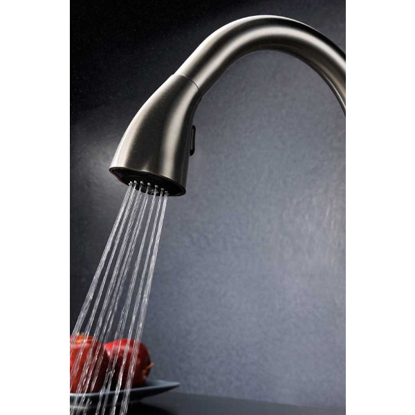 ANZZI KF-AZ031 Accent Single Handle Pull Down Spray Kitchen Faucet