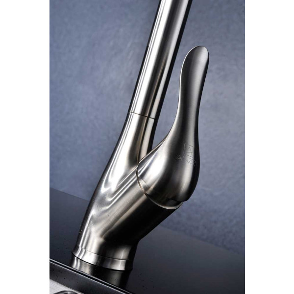 ANZZI KF-AZ031 Accent Single Handle Pull Down Spray Kitchen Faucet
