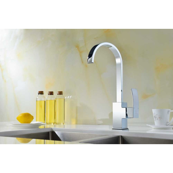 ANZZI KF-AZ035-P Opus Series Bar Kitchen Faucet With Single Lever Handle