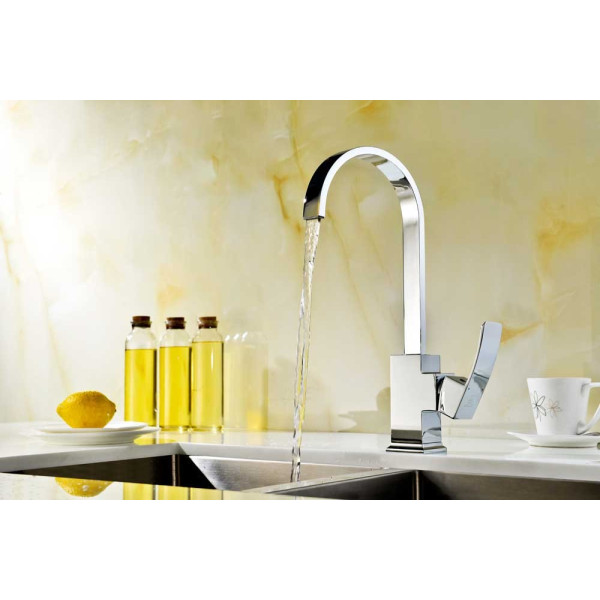 ANZZI KF-AZ035-P Opus Series Bar Kitchen Faucet With Single Lever Handle