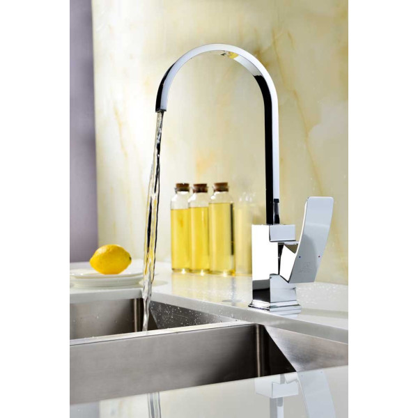 ANZZI KF-AZ035-P Opus Series Bar Kitchen Faucet With Single Lever Handle