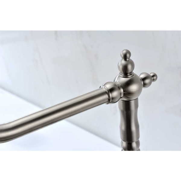 ANZZI KF-AZ108 Locke Kitchen Faucet With Side Spray In Brushed Nickel