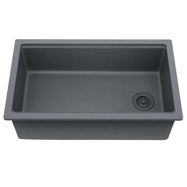 KRAUS KFDW1-33 Turino 33” Fireclay Workstation Single Kitchen Sink