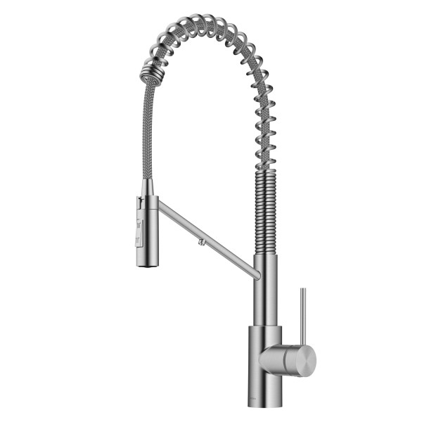 KRAUS KFF-2631 Oletto 2-in-1 Pull-Down Single Handle Water Filter Kitchen Faucet