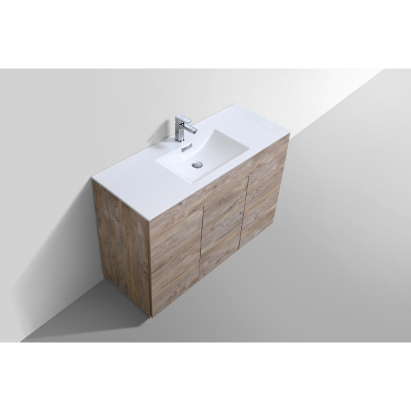 KubeBath KFM48S Milano 48" Single Sink Bathroom Vanity