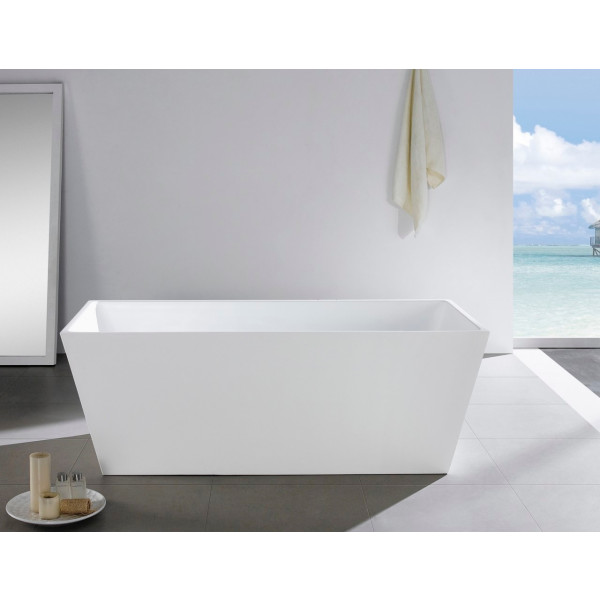 KubeBath KFST5067 Kube Squadra 67" Free Standing Bathtub