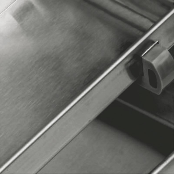 KubeBath KLD36TILE Modern Linear Drain With Tile Grate In Satin Polished