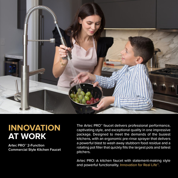 Kraus KPF-1603 Artec Pro™ Commercial Style Pre-Rinse Kitchen Faucet