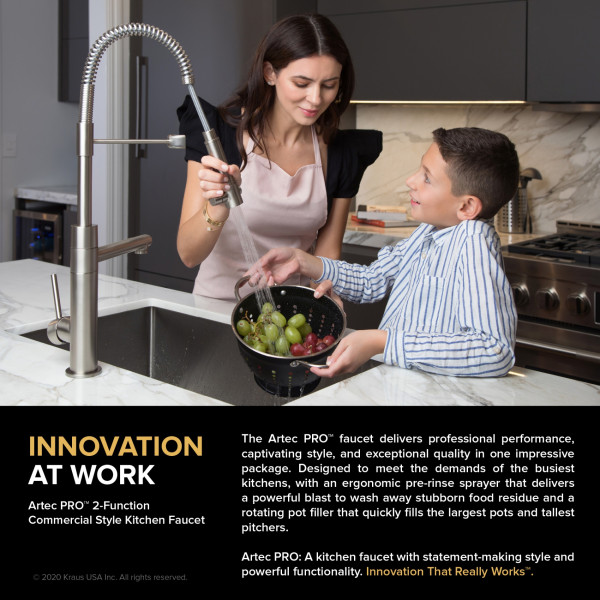 Kraus KPF-1603 Artec Pro™ Commercial Style Pre-Rinse Kitchen Faucet