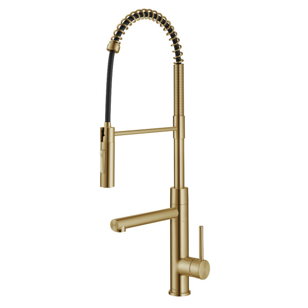 KRAUS KPF-1604SFS Commercial Pull-Down Single Handle Kitchen Faucet w Pot Filler