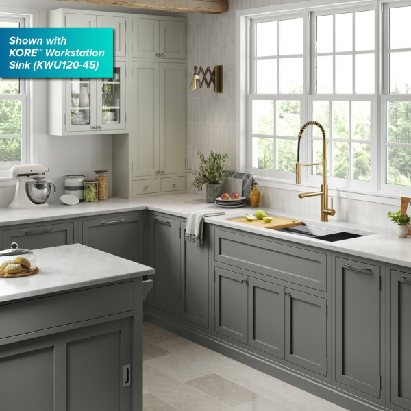 KRAUS KPF-1604SFS Commercial Pull-Down Single Handle Kitchen Faucet w Pot Filler