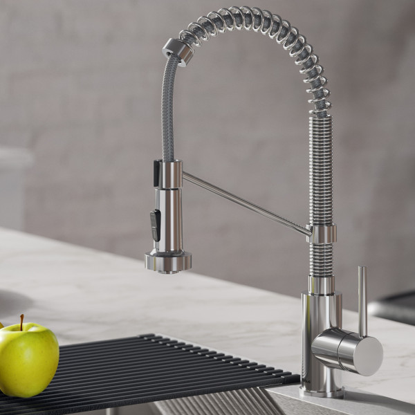 Kraus KPF-1610S Bolden™ Commercial Kitchen Faucet with Pull-Down Spray
