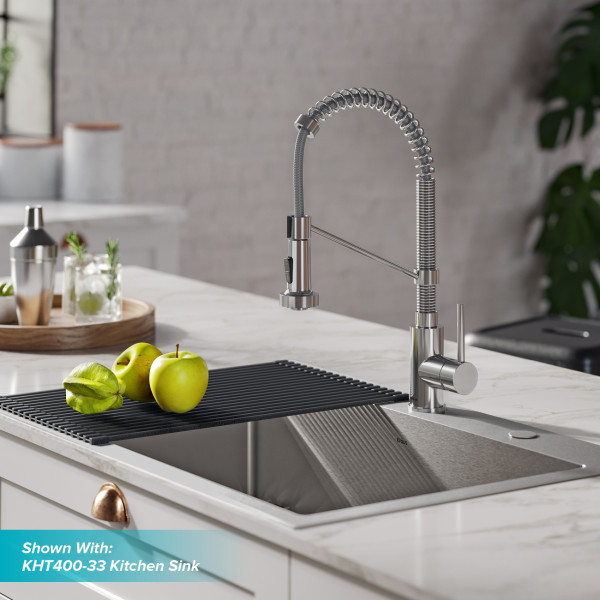 Kraus KPF-1610S Bolden™ Commercial Kitchen Faucet with Pull-Down Spray