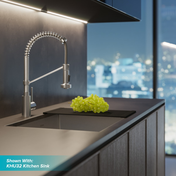Kraus KPF-1610S Bolden™ Commercial Kitchen Faucet with Pull-Down Spray