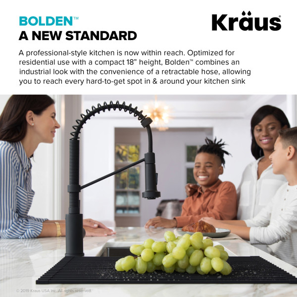 Kraus KPF-1610S Bolden™ Commercial Kitchen Faucet with Pull-Down Spray