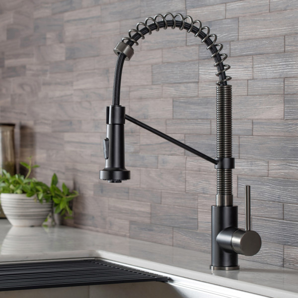 Kraus KPF-1610 Bolden™ 18 in. Commercial Style Pull-Down Kitchen Faucet