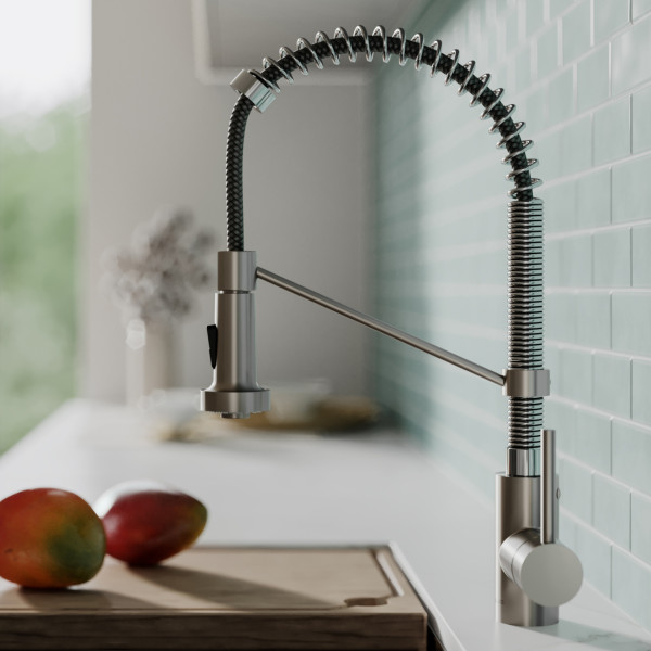 Kraus KPF-1610S Bolden™ Commercial Kitchen Faucet with Pull-Down Spray
