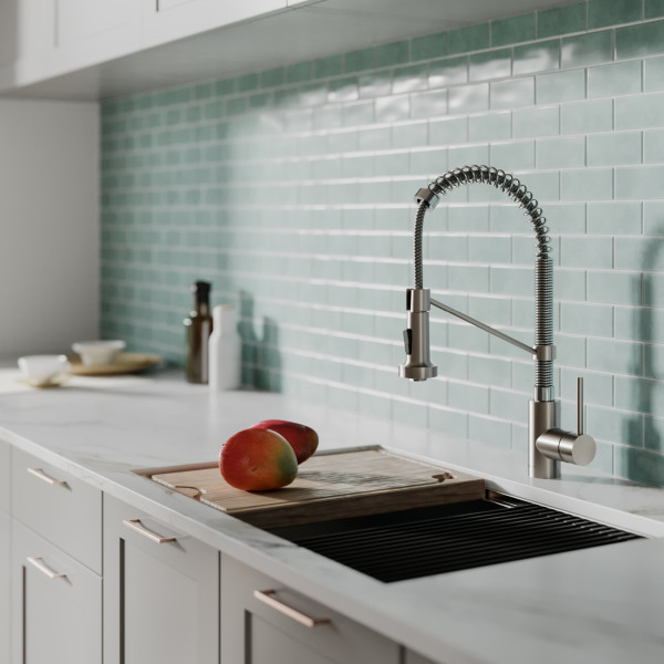 Kraus KPF-1610S Bolden™ Commercial Kitchen Faucet with Pull-Down Spray