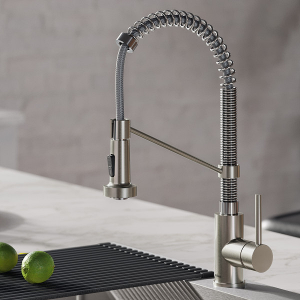 Kraus KPF-1610S Bolden™ Commercial Kitchen Faucet with Pull-Down Spray