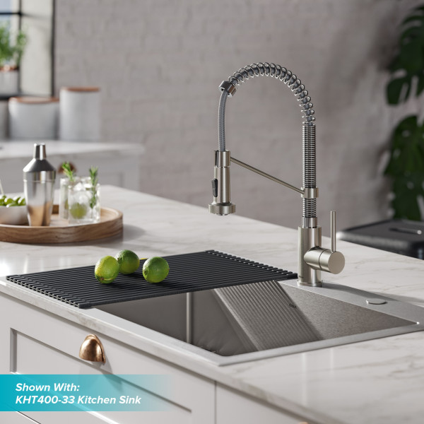 Kraus KPF-1610S Bolden™ Commercial Kitchen Faucet with Pull-Down Spray