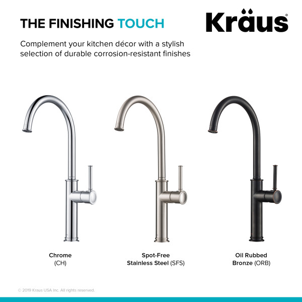 Kraus KPF-1681CH KRAUS Sellette™ Kitchen Bar Faucet in Chrome Finish