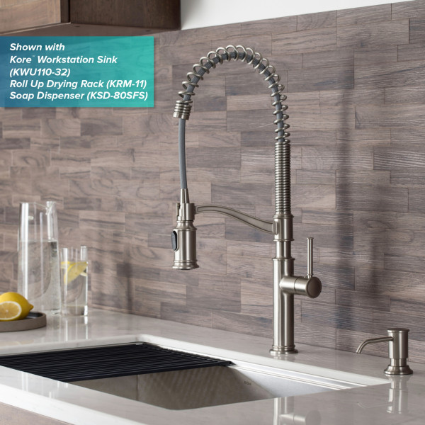 Kraus KPF-1683SFS Sellette Pull-Down Kitchen Faucet Spot Free Stainless Steel