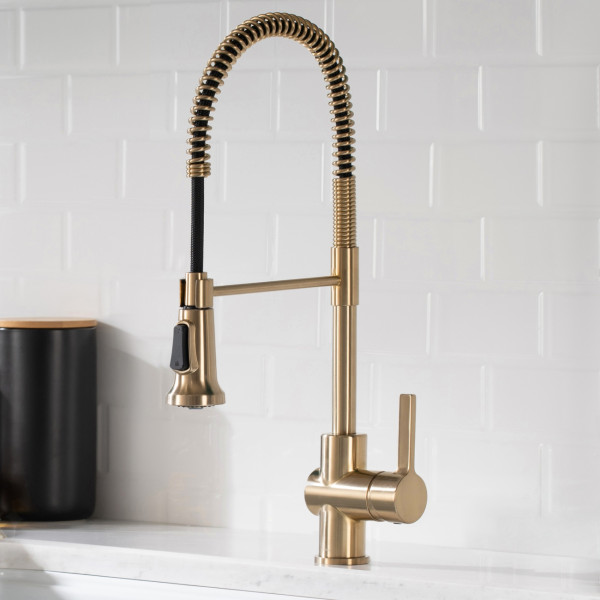 Kraus KPF-1690 Britt™ Commercial Style Pull Down Kitchen Faucet