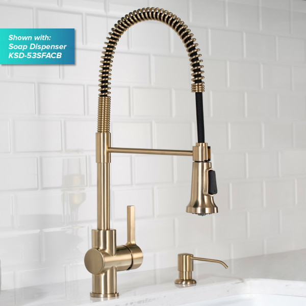 Kraus KPF-1690 Britt™ Commercial Style Pull Down Kitchen Faucet