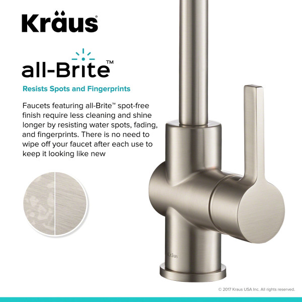 Kraus KPF-1690 Britt™ Commercial Style Pull Down Kitchen Faucet