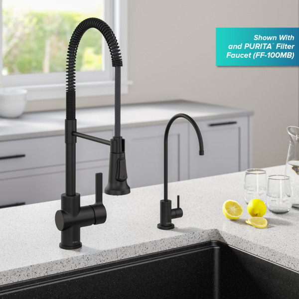 Kraus KPF-1691 Britt™ Commercial Style Pull-Down Single Handle Kitchen Faucet