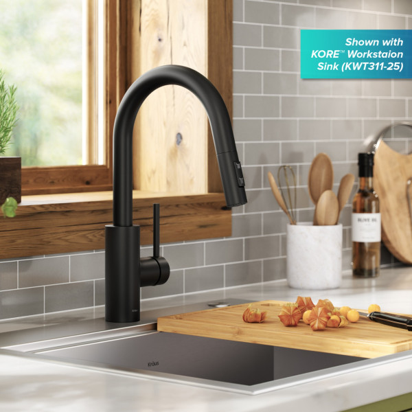 Kraus KPF-2620 Oletto™ Single Handle Pull Down Kitchen Faucet