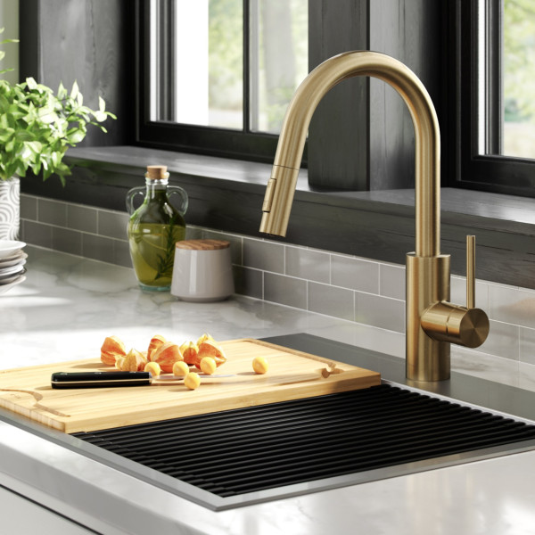 Kraus KPF-2620 Oletto™ Single Handle Pull Down Kitchen Faucet
