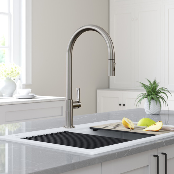 Kraus KPF-2821Oletto™ High-Arc Single Handle Pull-Down Kitchen Faucet