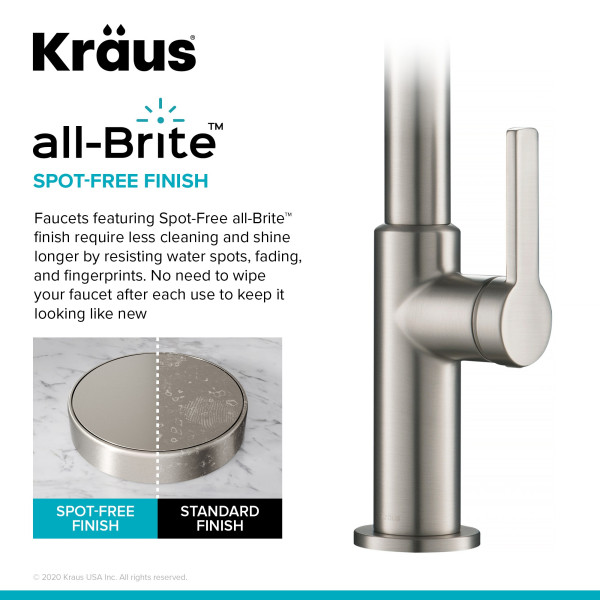 Kraus KPF-2821Oletto™ High-Arc Single Handle Pull-Down Kitchen Faucet