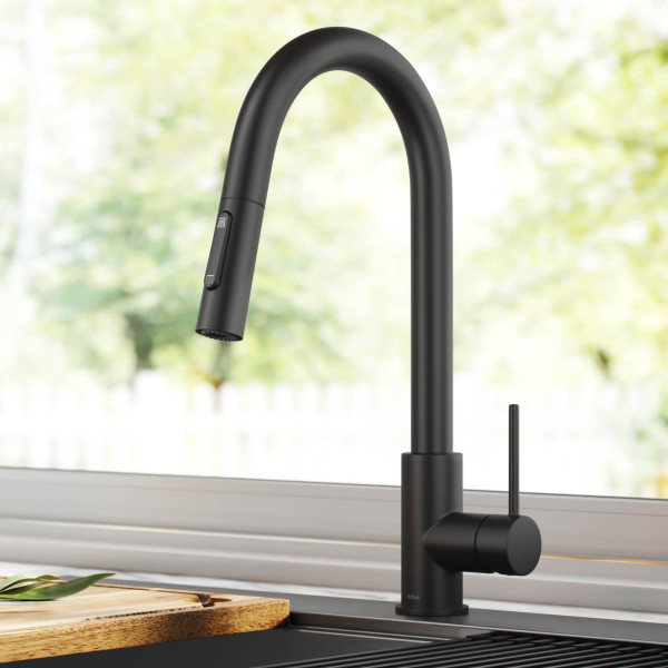 Kraus KPF-3104 Oletto™ Contemporary Pull-Down Single Handle Kitchen Faucet