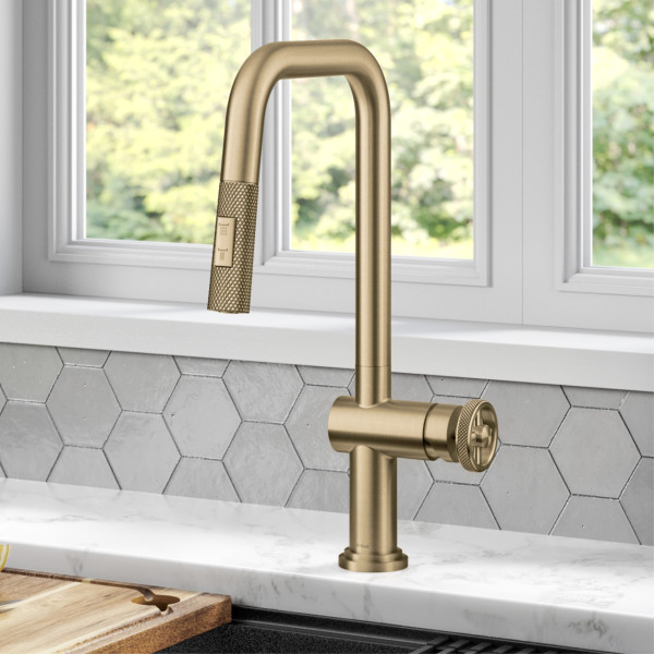 Kraus KPF-3126 Urbix™ Industrial Pull-Down Single Handle Kitchen Faucet