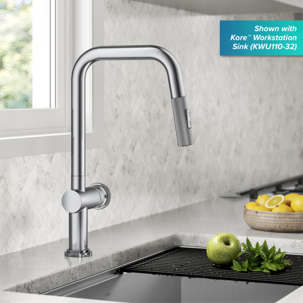 Kraus KPF-3126 Urbix™ Industrial Pull-Down Single Handle Kitchen Faucet