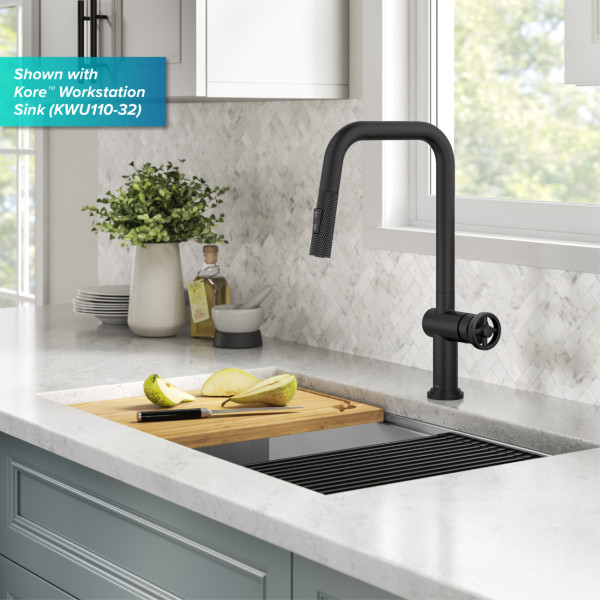 Kraus KPF-3126 Urbix™ Industrial Pull-Down Single Handle Kitchen Faucet