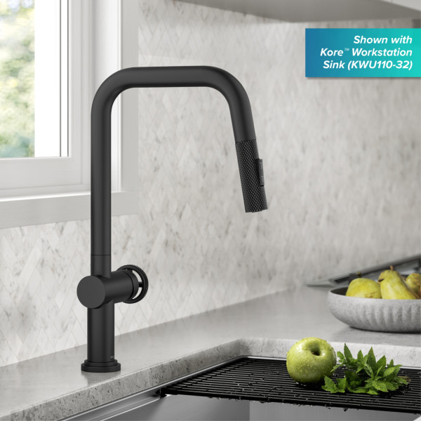 Kraus KPF-3126 Urbix™ Industrial Pull-Down Single Handle Kitchen Faucet