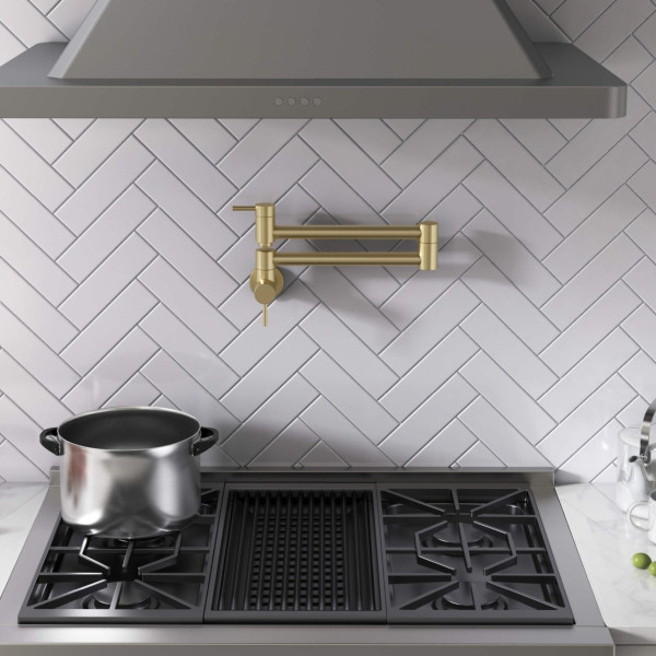 KIBI KPF601BG Circular Pot Filler