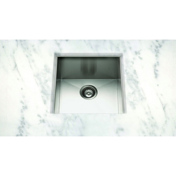 Cantrio Koncepts KSS-1920-0 0 Radius Undermount Stainless Steel Kitchen Sink
