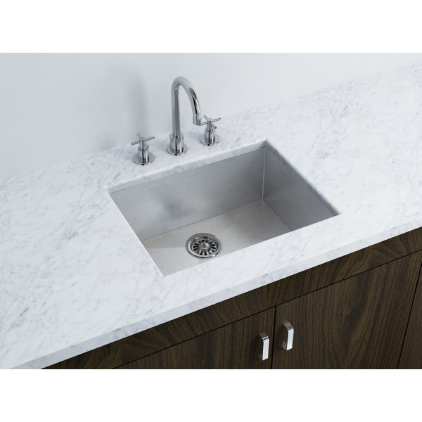 Cantrio Koncepts KSS-2318-0 One Bowl Undermount Stainless steel Kitchen Sink