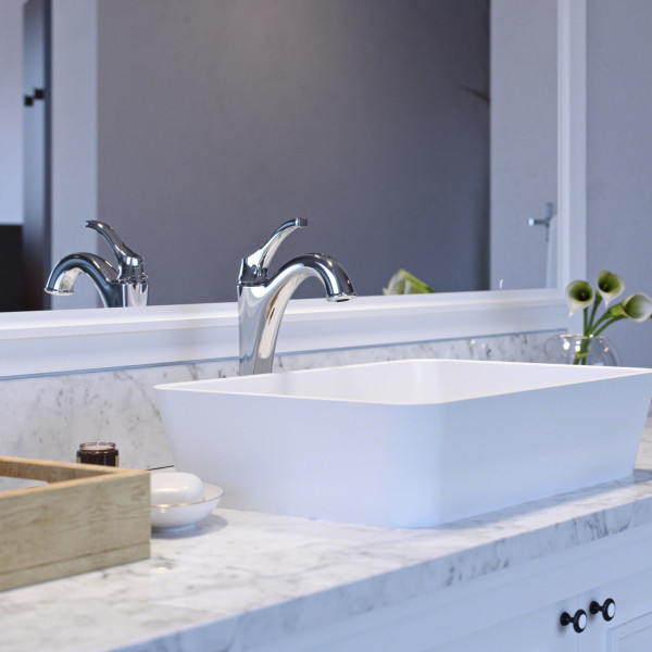 Kraus KVF-1200 Arlo™ Single Handle Vessel Faucet with Pop Up Drain