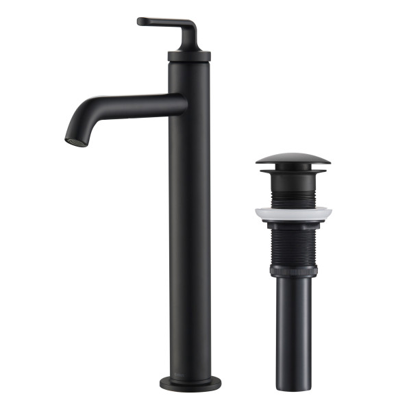 Kraus KVF-1220 Ramus™ Single Handle Vessel Faucet with Pop-Up Drain