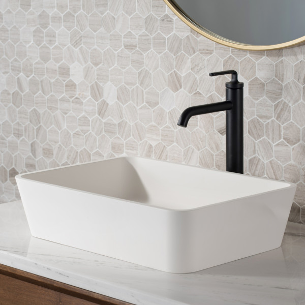 Kraus KVF-1220 Ramus™ Single Handle Vessel Faucet with Pop-Up Drain