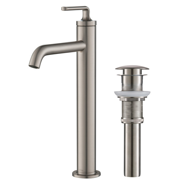 Kraus KVF-1220 Ramus™ Single Handle Vessel Faucet with Pop-Up Drain