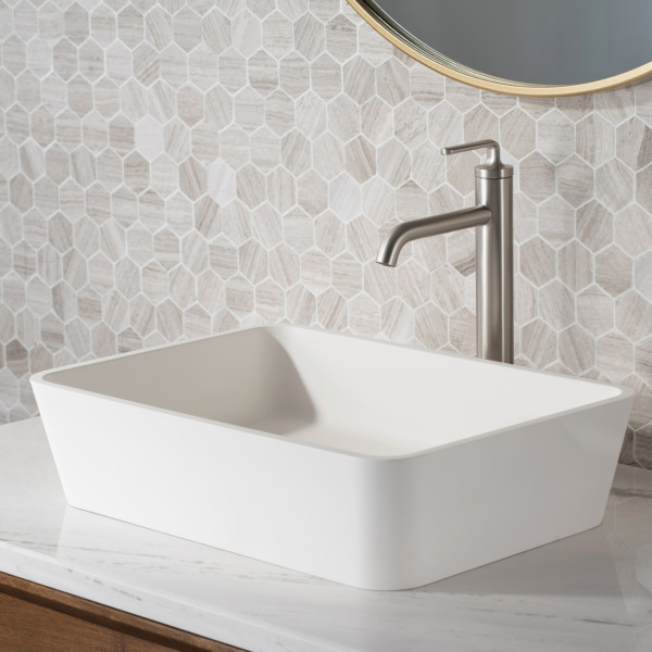 Kraus KVF-1220 Ramus™ Single Handle Vessel Faucet with Pop-Up Drain